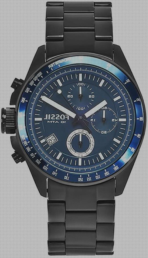 ¿Dónde poder comprar esfera reloj reloj fossil hombre negro esferas azul?