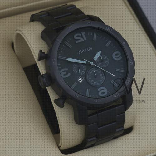 Las mejores marcas de fossil reloj fossil hombre negro mate