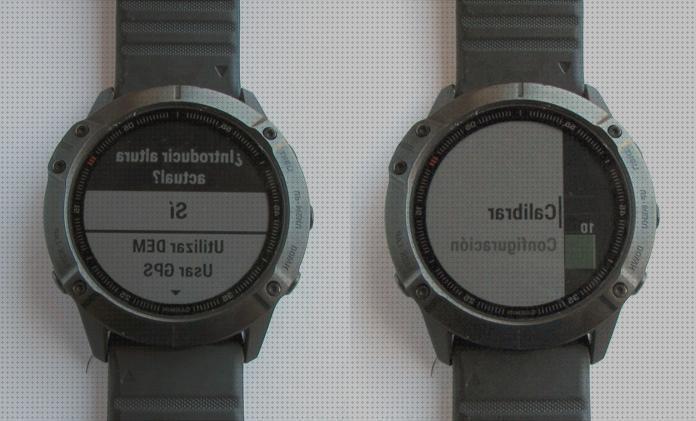 Review de reloj gps con perfil de altura