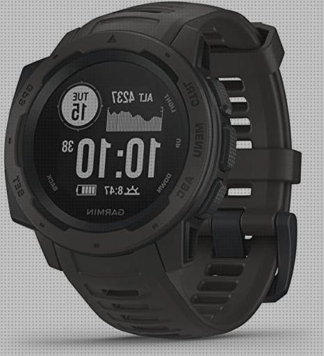 Las mejores multideporte garmin gps reloj gps multideporte garmin instinct negro con pulsómetro muñeca