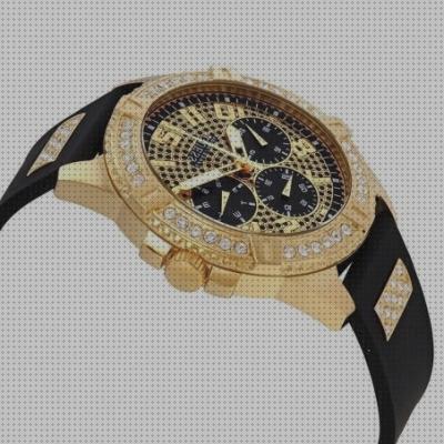 Review de reloj guess dorado y negro hombre