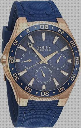 Review de reloj guess esfera azul