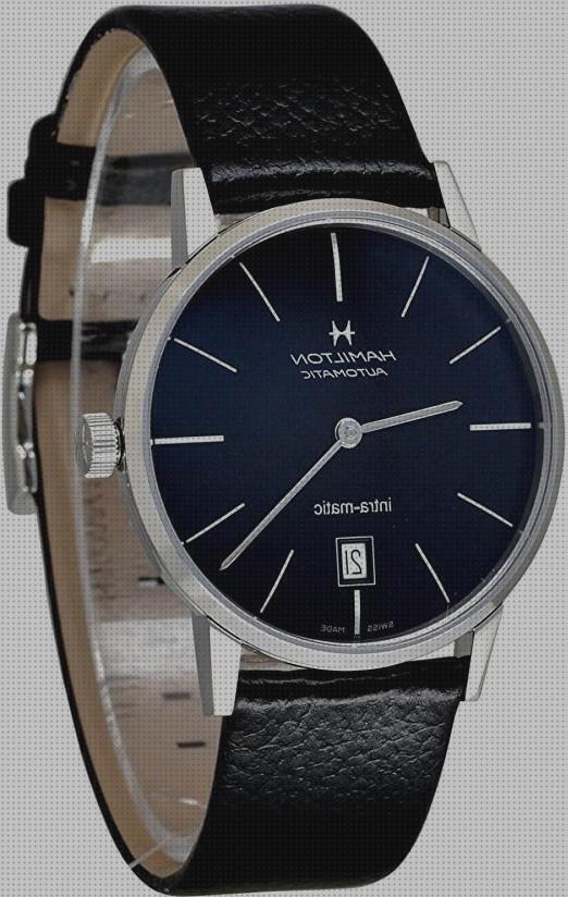 Review de reloj hamilton esfera negra hombre