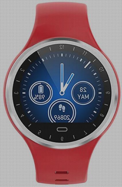 Opiniones de los 25 mejores Relojes Inteligentes Esferas Redondas Rojos