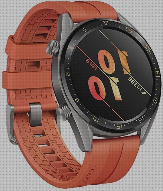 Review de reloj inteligente naranja