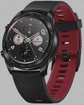 Review de reloj inteligente rojo