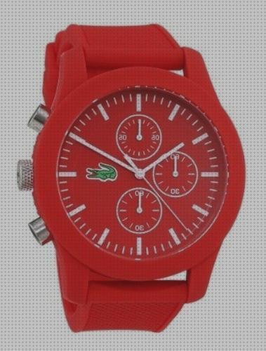 Las mejores reloj lacoste reloj lacoste rojo hombre