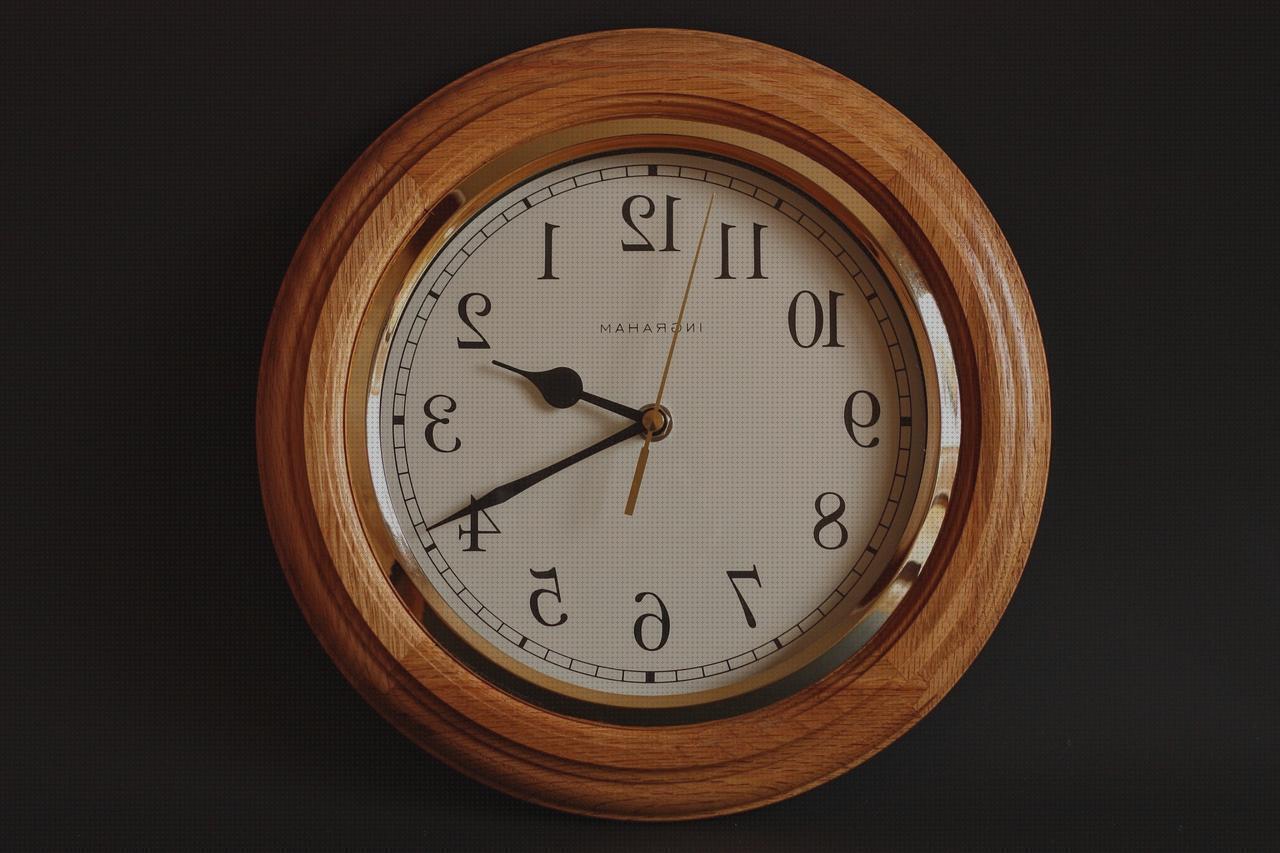 Review de reloj madera pared