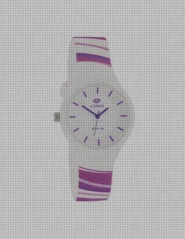 Las mejores marcas de marea relojes relojes reloj marea mujer correa blanca y morada