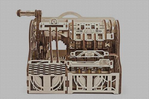 Review de reloj mecanico de madera puzle