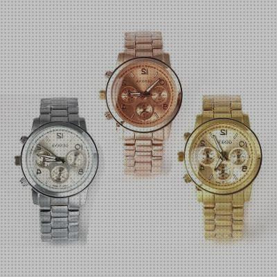 Review de reloj metalico mujer