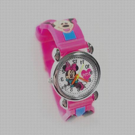 Las mejores reloj mickey reloj automatico amazon transparente reloj inteligente de color rosa de amazon de huella digital reloj mickey mouse adulto