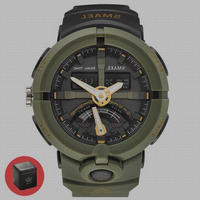 Review de reloj militar verde