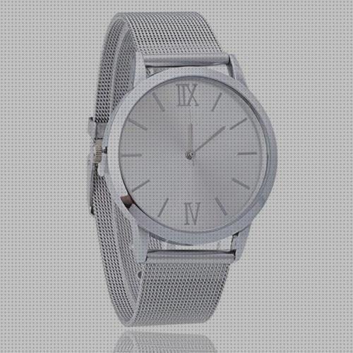 Review de reloj mujer acero plateado