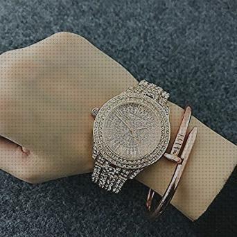 Review de reloj mujer con brillantes