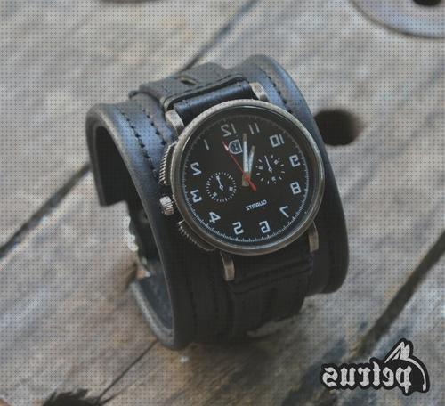 Review de reloj muñequera cuero hombre