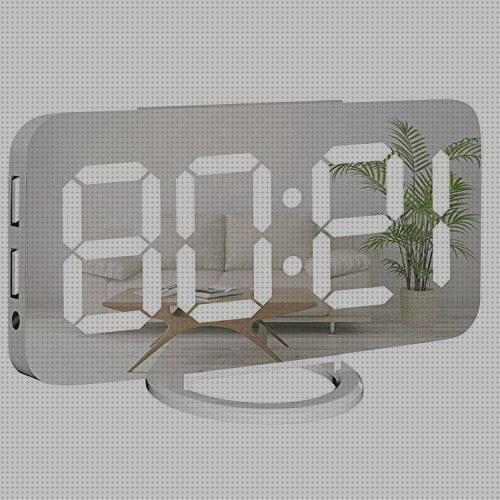 Las mejores reloj despertador numeros grandes reloj pared digital con numeros grandes