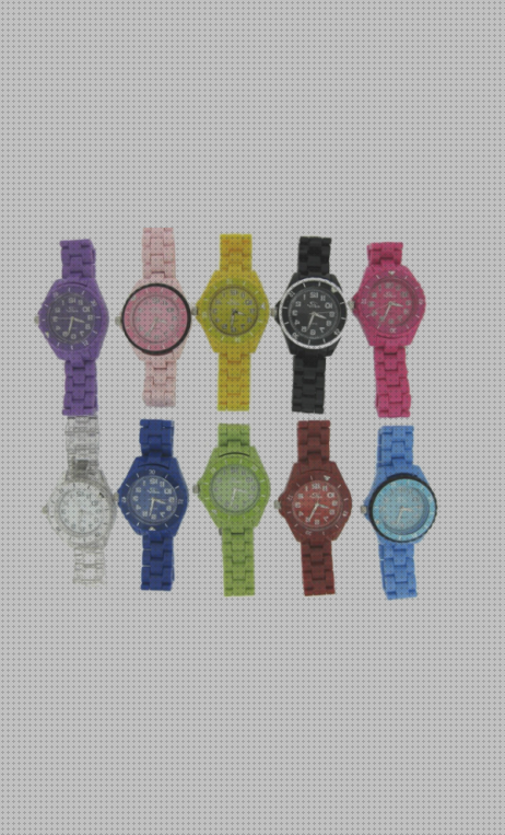 Los mejores 35 Relojes De Plásticos De Colores