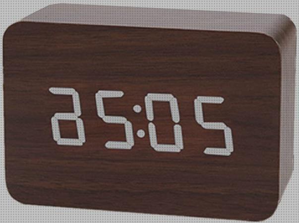 Las mejores marcas de despertador reloj despertador madera