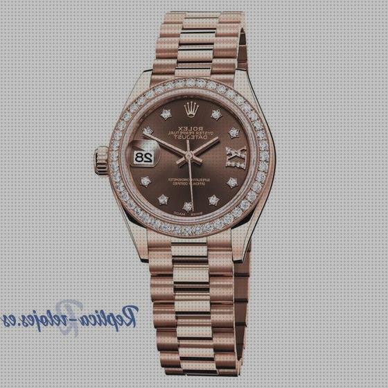 Las mejores marcas de reloj rolex reloj rolex oyster mujer oro rosa y diamantes