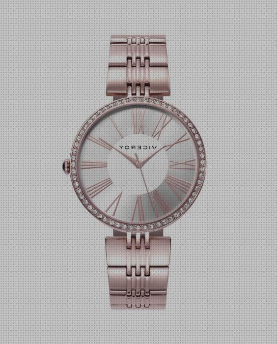 Review de reloj rosa dorado mujer