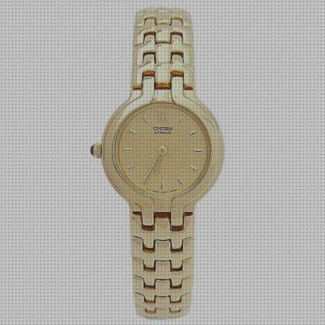 Las mejores reloj mujer seiko reloj seiko reloj seiko mujer chapado oro