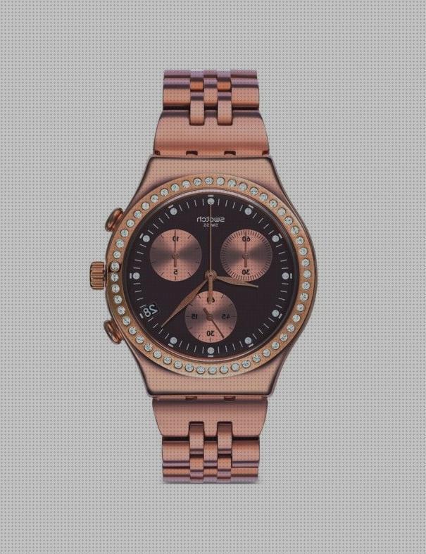 Review de reloj swatch mujer oro rosa