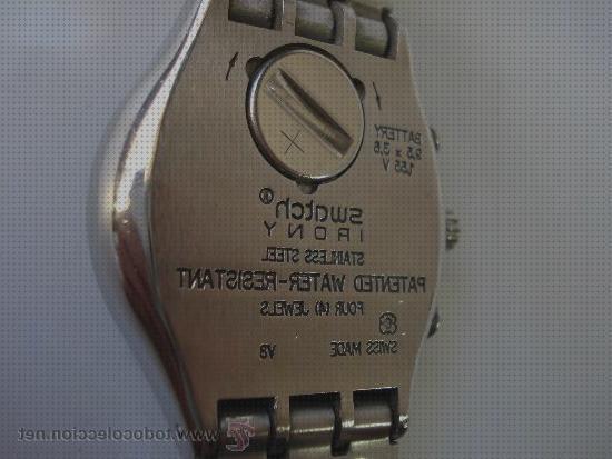 Las mejores marcas de swatch reloj swatch swiss irony stainless steel