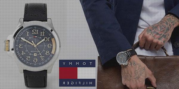 Las mejores tommy reloj tommy hilfiger hombre cuero negro