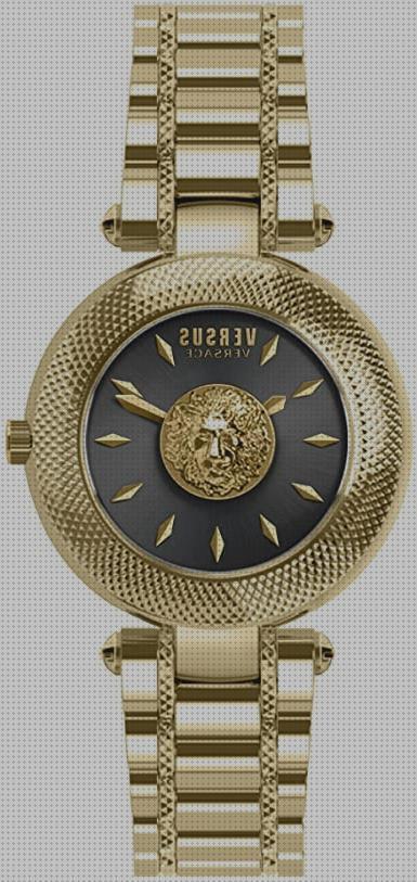 Review de reloj versace hombre dorado