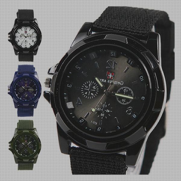 ¿Dónde poder comprar blancos relojes relojes blancos hombre militares?