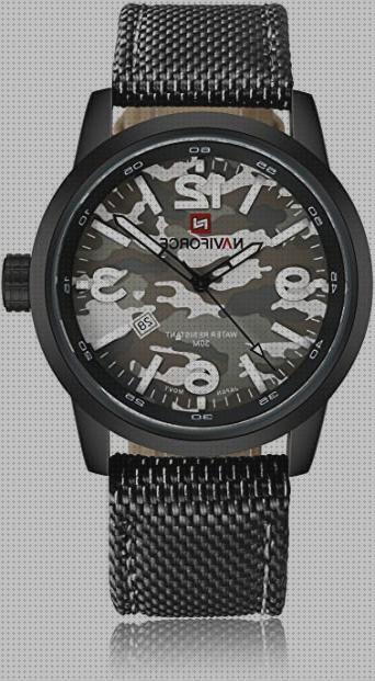 Review de relojes blancos hombre militares