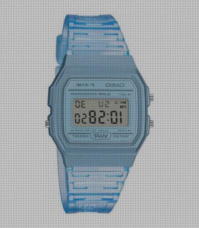 Review de relojes casio vintage hombre con correa azul