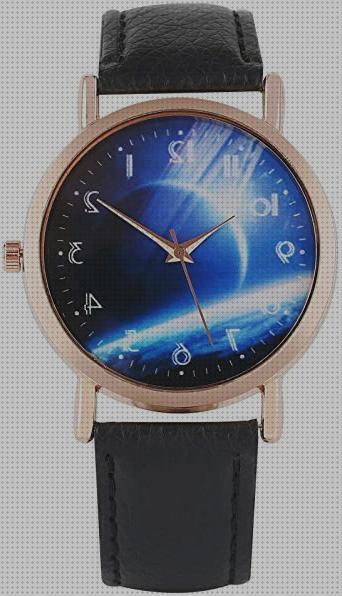 Review de relojes de mujer con esfera azul y grande