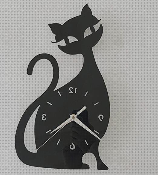 Review de relojes de pared de gatos