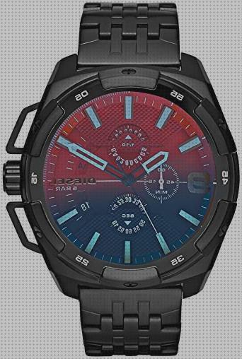 Opiniones de diesel relojes relojes relojes diesel hombre negro con brillantes