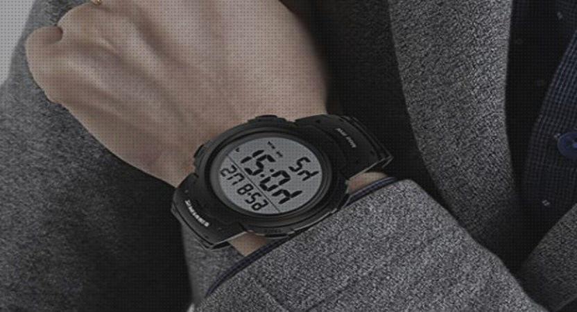 Review de relojes digitales de pulsera con numeros grandes