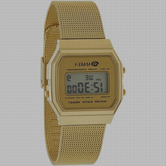 Las mejores marcas de dorados digitales relojes reloj digital dorado mujer