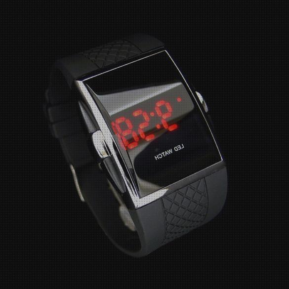 Las mejores marcas de negros digitales relojes reloj digital negro hombre