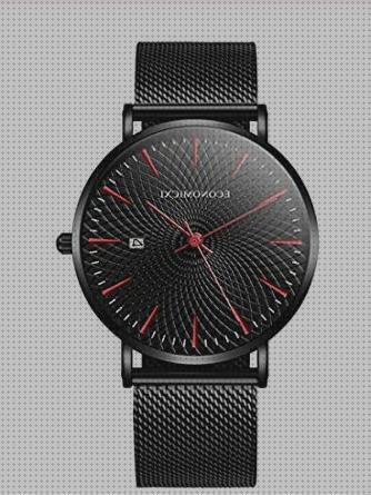 Opiniones de los 31 mejores Relojes Esferas Negras De Hombres Estilos Minimalistas