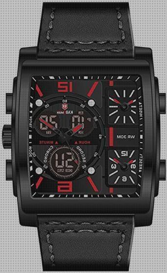 Las mejores marcas de escaparate relojes relojes relojes esfera rectangular deportivo hombre