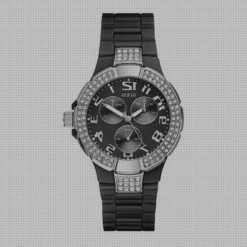 Los mejores 15 Relojes Guess De Mujeres Negros Y De Aceros