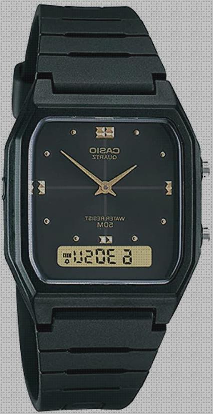 Review de relojes hombre analogicos digitales casio con corona