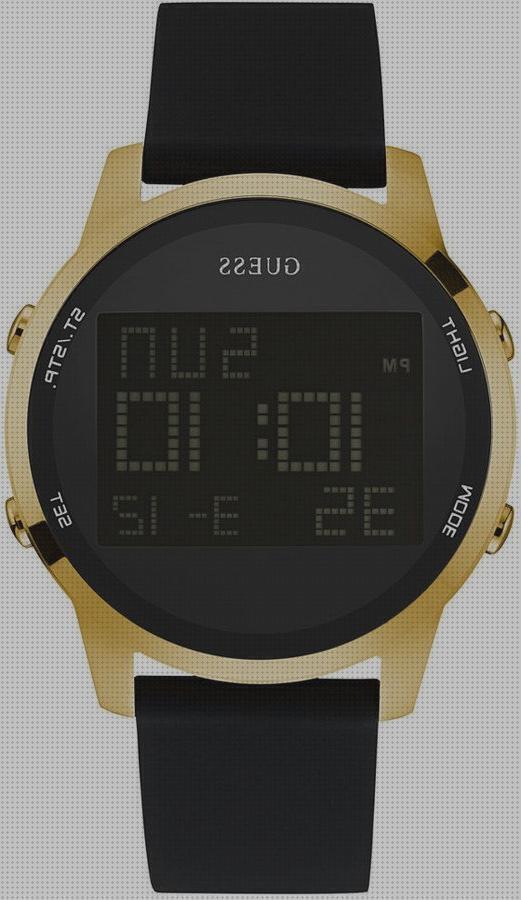 Review de relojes hombre digitales dorados gama media