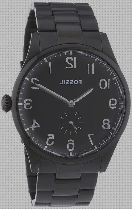 Las mejores marcas de negros hombres relojes reloj hombre negro acero