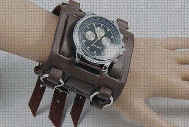 ¿Dónde poder comprar pieles hombres relojes reloj hombre piel marron?