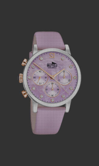 Las mejores relojes mujer lotus relojes lotus relojes relojes lotus mujer correa cuero morado