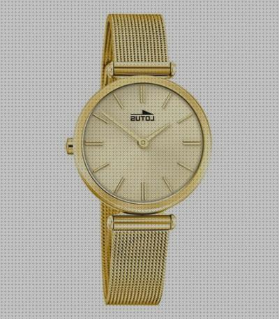 Review de relojes mujer acero dorado