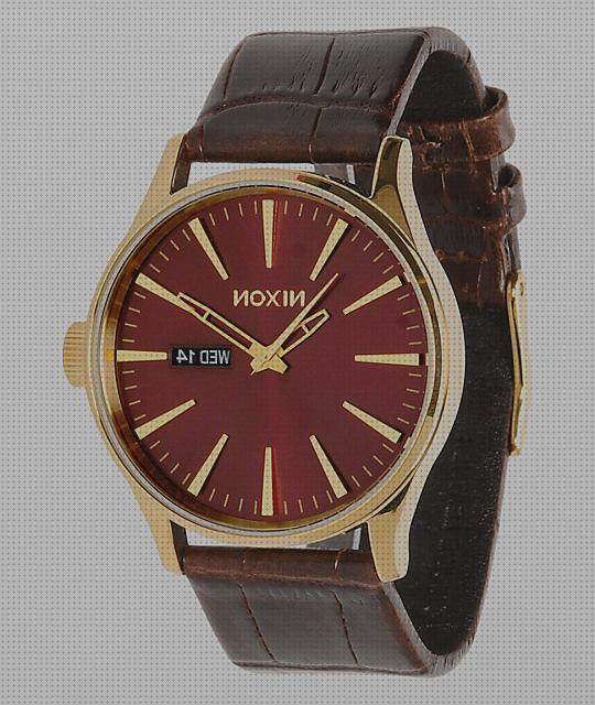 Review de relojes nixon hombre sentry leather