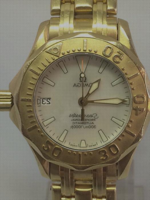 Review de relojes omega seamaster oro mujer